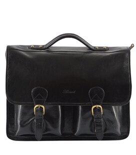 Портфель Ashwood 8190 BLACK (Черный) фото, картинка, изображение