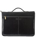 Портфель Ashwood 8190 BLACK (Черный) фото, картинка, изображение