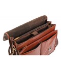 Портфель Ashwood Gareth Briefcase VT Chestnut (Каштановый) фото, картинка, изображение