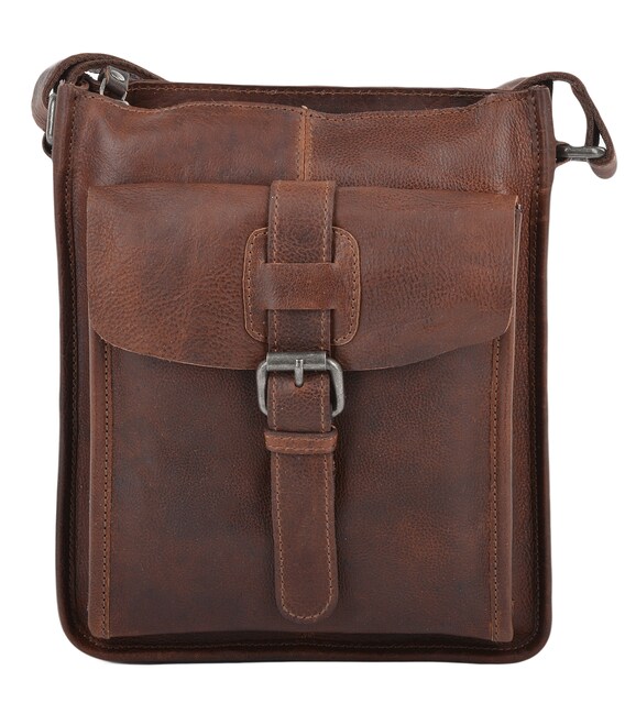 Сумка мужская Ashwood 4551 VT TAN (Рыжий) фото, картинка, изображение