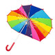 Зонт детский Fulton C932-041024 Heart Junior Rainbow Heart (Радужное сердце) фото