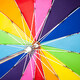 Зонт детский Fulton C932-041024 Heart Junior Rainbow Heart (Радужное сердце) фото