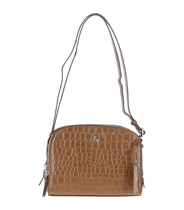 Сумка женская Ashwood C57 TAN/CROC (Рыжая) фото, картинка, изображение