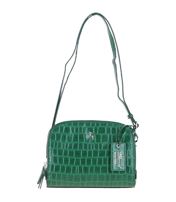 Сумка женская Ashwood C57 CREEN/CROC (Зеленая) фото, картинка, изображение