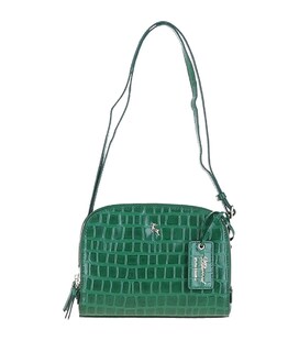 Сумка женская Ashwood C57 CREEN/CROC (Зеленая) фото, картинка, изображение
