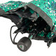 Парасолька жіноча Fulton L902-038857 Superslim-2 Emerald Hearts (Смарагдові серця) картинка, зображення, фото