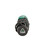 Парасолька жіноча Fulton L902-038857 Superslim-2 Emerald Hearts (Смарагдові серця) картинка, зображення, фото