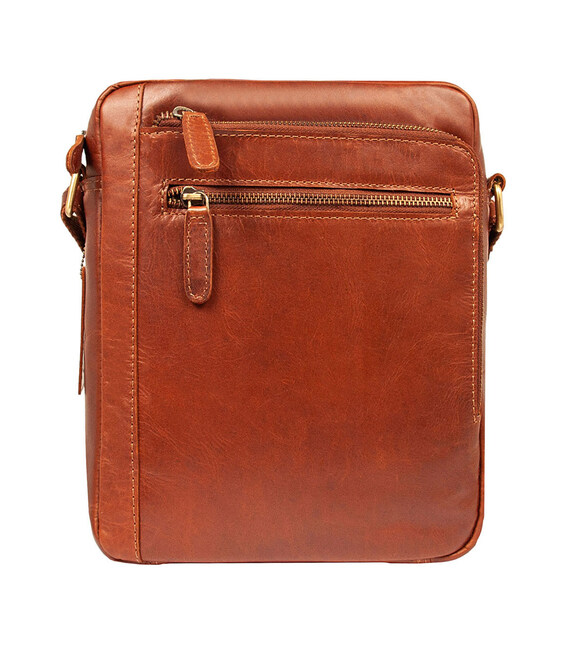 Cумка мужская Ashwood K42 Chestnut (Каштановый) фото, картинка, изображение