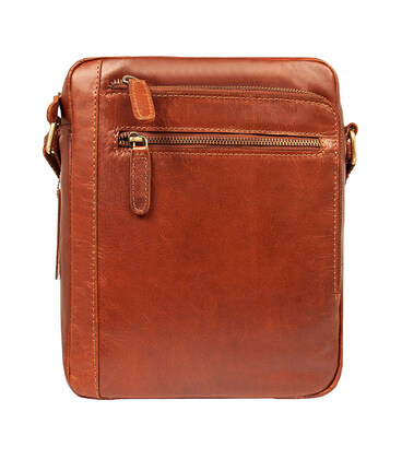 Cумка чоловіча Ashwood K42 Chestnut (Каштановий) картинка, зображення, фото