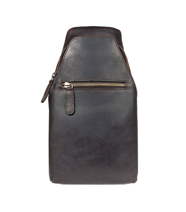 Cумка нагрудна Ashwood K43 Brown (Коричневий) картинка, зображення, фото