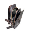 Cумка нагрудна Ashwood K43 Brown (Коричневий) картинка, зображення, фото