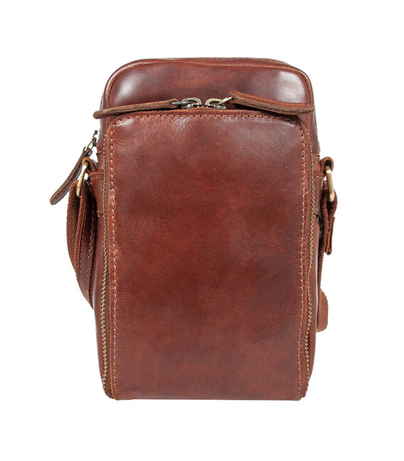 Cумка чоловіча Ashwood K41 Chestnut (Каштановий) картинка, зображення, фото