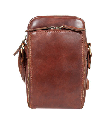 Cумка чоловіча Ashwood K41 Chestnut (Каштановий) картинка, зображення, фото