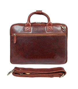 Сумка мужская Ashwood K46 Chestnut (Каштановый)