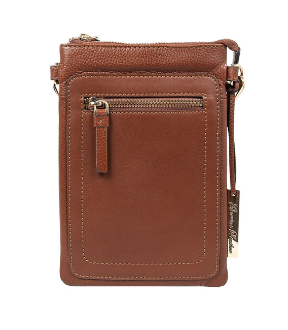 Сумка для смартфона Ashwood AZ71 Tan (Рыжий) фото, картинка, изображение