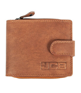 Кошелек кожаный мужской JCB NC43MN Tan (Рыжий) фото, картинка, изображение