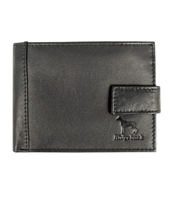 Кошелек кожаный мужской Ridgeback JBNC 34 Black (Черный) фото