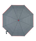 Зонт женский Fulton L354-041154 Minilite-2 Houndstooth Red Border (Красная полоса) фото, картинка, изображение