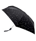 Парасолька жіноча Fulton L501-041086 Tiny-2 Glitter Stars Black (Блиск зірок) картинка, зображення, фото