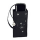 Парасолька жіноча Fulton L501-041086 Tiny-2 Glitter Stars Black (Блиск зірок) картинка, зображення, фото