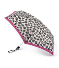 Міні парасолька жіноча Fulton L501-039359 Tiny-2 Leopard Border (Леопардова смуга) картинка, зображення, фото