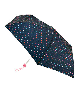 Зонт женский Fulton L553-041239 Superslim-2 Ditsy Hearts (Сердечки) фото, картинка, изображение