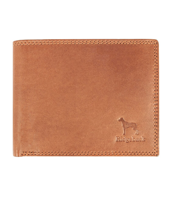 Кошелек кожаный мужской Ridgeback JBNC39MN Tan (Рыжий) фото