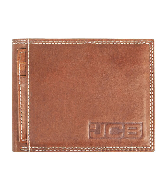 Кошелек кожаный мужской JCB NC52MN Tan (Рыжий) фото