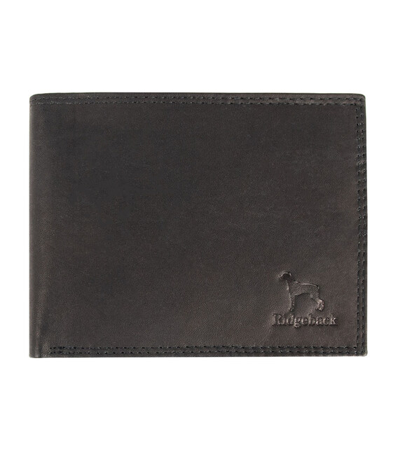 Кошелек кожаный мужской Ridgeback JBNC39MN Black (Черный) фото