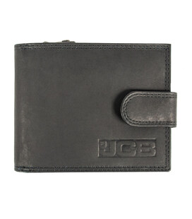 Гаманець шкіряний чоловічий JCB NC45MN Black (Чорний) картинка, зображення, фото