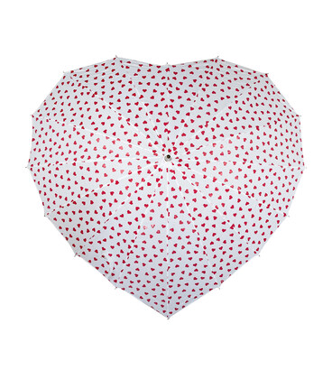 Парасолька жіноча Fulton L909-041031 Heart Walker-1 Mini Hearts (Міняє колір) картинка, зображення, фото