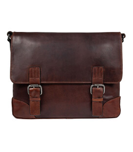 Сумка мужская Ashwood Oscar Tan (Коричневый) фото, картинка, изображение