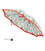 Парасолька жіноча Fulton L907-040447 Morris & Co. Minilite-2 UV Madder Fruit (Плоди марени) картинка, зображення, фото