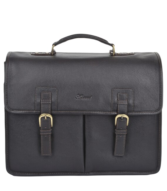 Портфель Ashwood Gareth Briefcase Brown (Коричневий) картинка, зображення, фото