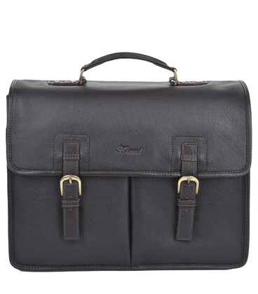 Портфель Ashwood Gareth Briefcase Brown (Коричневий) картинка, зображення, фото