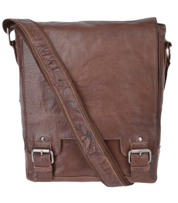 Сумка мужская Ashwood 8342 Tan (Коричневый) фото, картинка, изображение