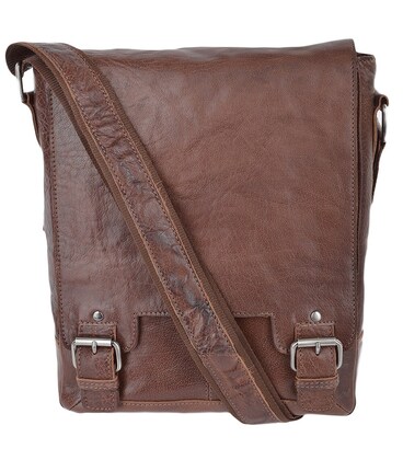 Сумка чоловіча Ashwood 8342 Tan (Коричневий) картинка, зображення, фото