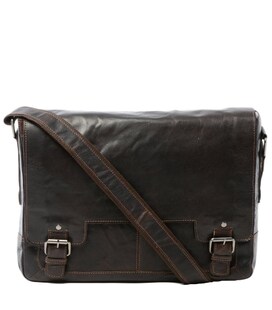 Сумка мужская для ноутбука 15,5 Ashwood 8343 Brown (Коричневый)