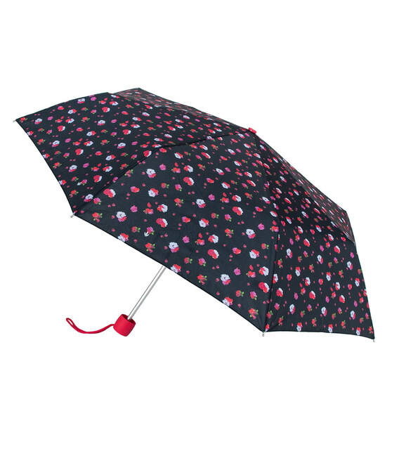 Зонт женский Fulton L354-041680 Minilite-2 Strawberry Garden (Клубничный сад) фото, картинка, изображение