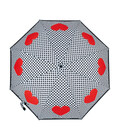 Зонт женский Fulton L354-041697 Minilite-2 Love Heart Spot (Сердца) фото, картинка, изображение
