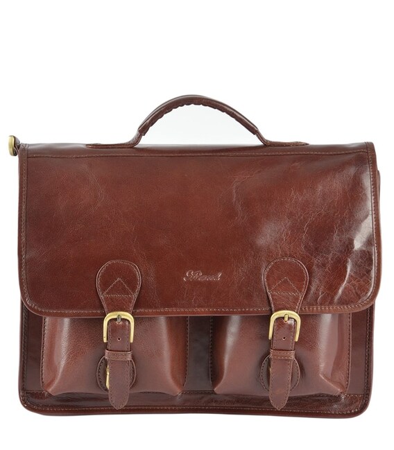 Портфель Ashwood 8190 VT Cognac (Коричневий) картинка, зображення, фото