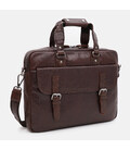 Сумка мужская для ноутбука 15,6 Ashwood F83 Brandy (Коричневый) фото, картинка, изображение