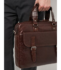 Сумка чоловіча для ноутбука 15,6 Ashwood F83 Brandy (Коричневий) картинка, зображення, фото