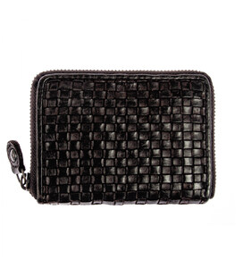 Винтажный кошелек женский Ashwood D80 Black фото, картинка, изображение