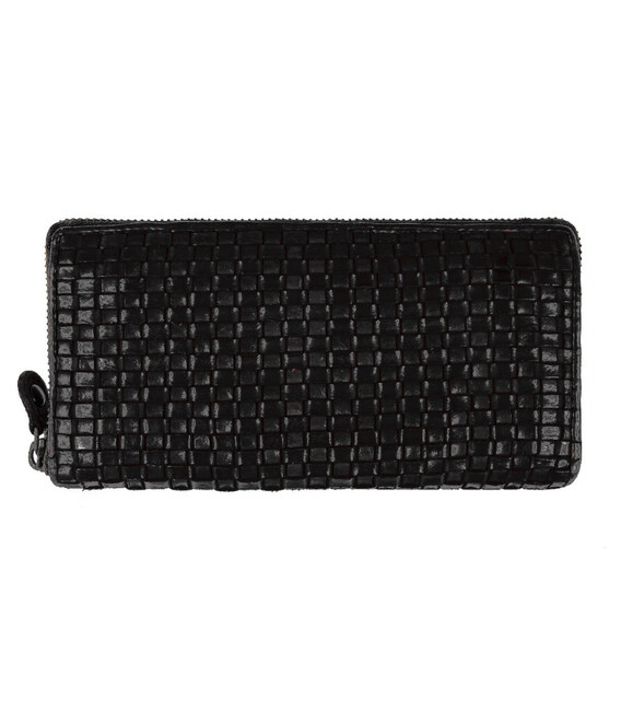 Вінтажний гаманець жіночий Ashwood D81 Black (Чорний) картинка, зображення, фото