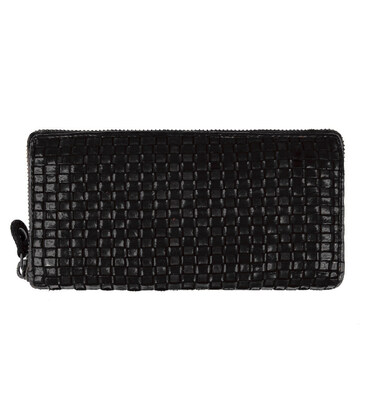 Вінтажний гаманець жіночий Ashwood D81 Black (Чорний) картинка, зображення, фото