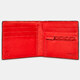 Мужской кожаный кошелек Yoshi Y2378 (Black/Red) фото