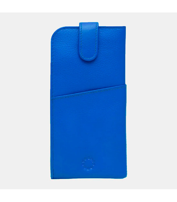 Кожаный чехол для очков Yoshi Y4309 17 (Blue) фото
