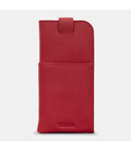 Шкіряний чохол для окулярів Yoshi Y4309 17 (Cherry Red) картинка, зображення, фото
