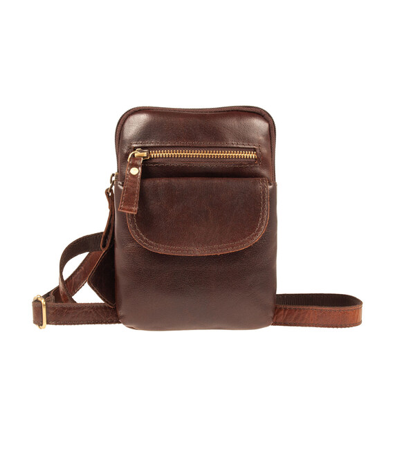 Сумка чоловіча Ashwood G11 (Brandy) картинка, зображення, фото